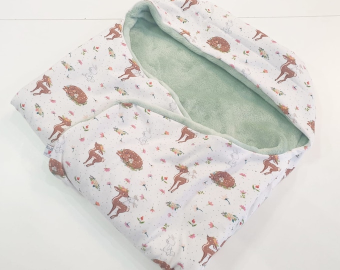 cozy swaddling blanket from Atelier MiaMia