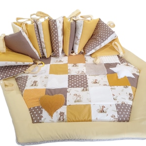 Cuddly and adventure blanket * Playpen 6 corner from Atelier MiaMia