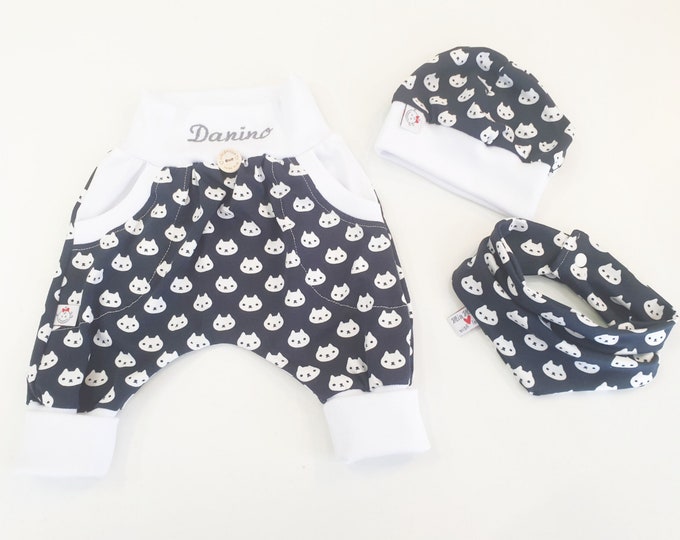 Pump pants individually or in a set Baby Child Designer 263 from Atelier MiaMia