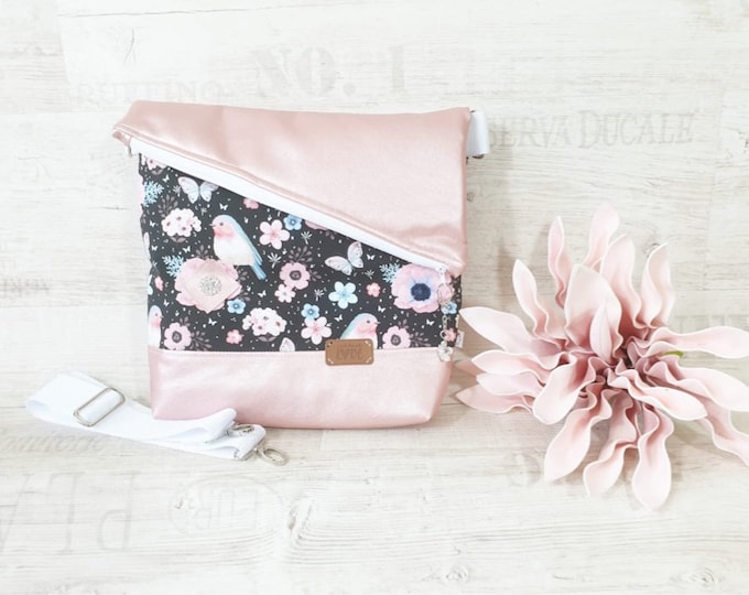 Handbag or set // 11 robins black by Atelier MiaMia