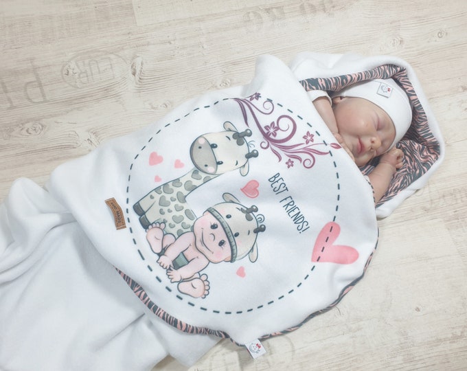 cozy swaddling blanket from Atelier MiaMia