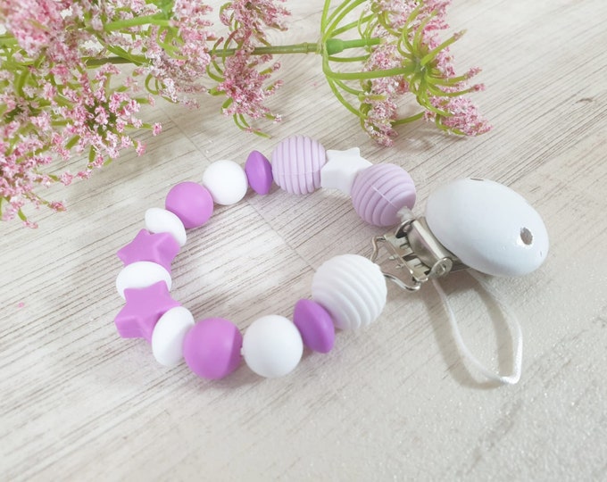 Pacifier chain from Atelier MiaMia