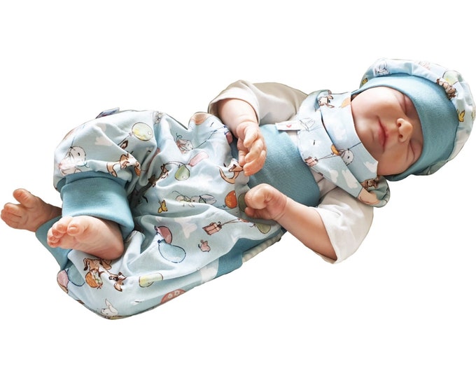 Pump pants individually or in a set of baby child designer kangaroo from Atelier MiaMia