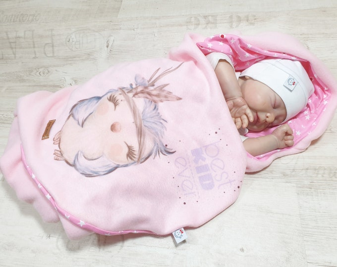 cozy swaddling blanket from Atelier MiaMia