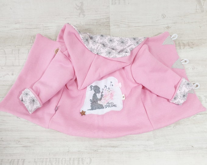 Cotton knit jacket Dandelion by Atelier MiaMia