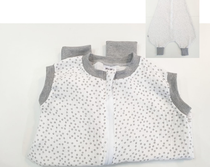 Atelier MiaMia *Mutzelpumper* Sleeping bag with feet, slumber bag, pucksack romper bag baby toddler size 50-104