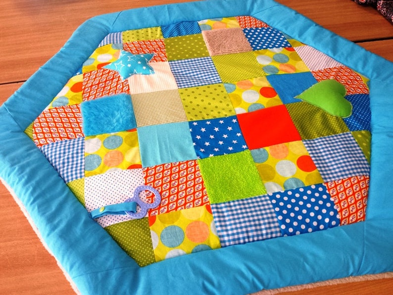Cuddly and adventure blanket playpen from Atelier MiaMia image 2