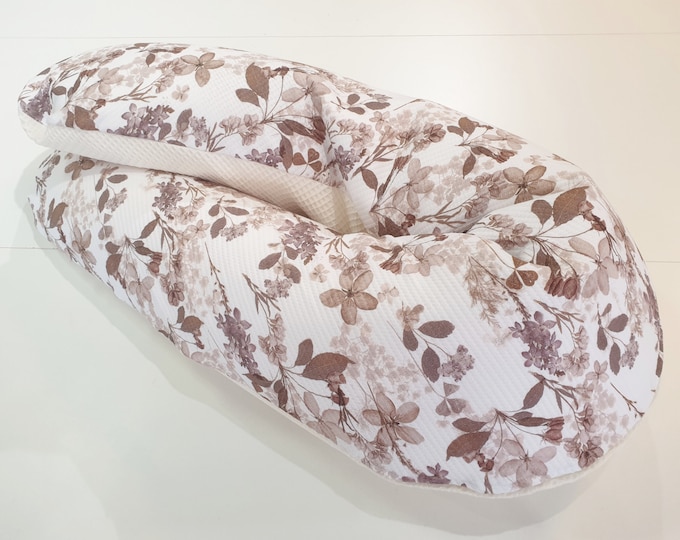 Nursing pillow cuddly pillow or just cover grass beige from Atelier MiaMia