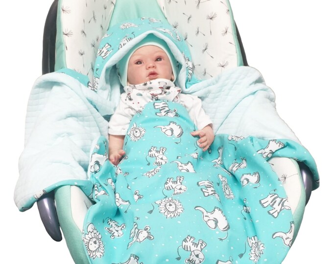 cozy swaddling blanket from Atelier MiaMia