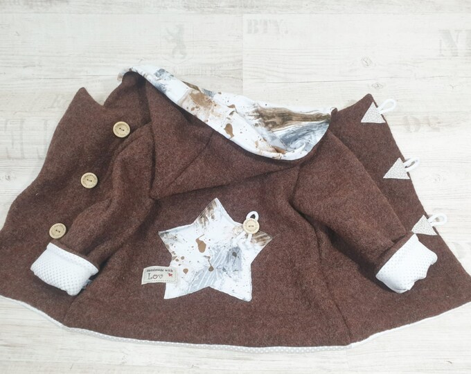 Brown walk jacket from Atelier MiaMia