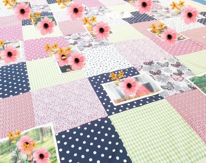 Photo blanket ***Cuddly blanket*** by Atelier MiaMia