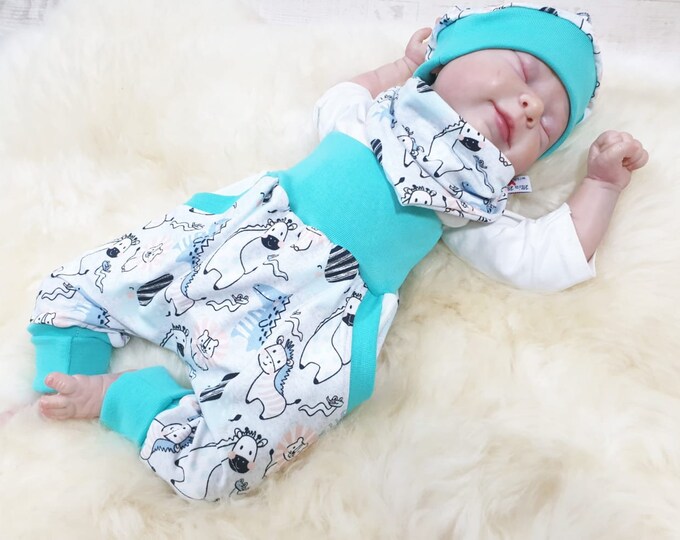 Pump pants individually or in a set baby child designer by Atelier MiaMia