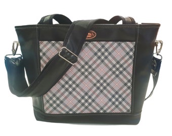 Handbag or set black check from Atelier MiaMia