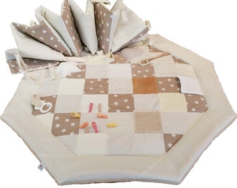 Adventure blanket + nest for 6 corner playpen from Atelier MiaMia