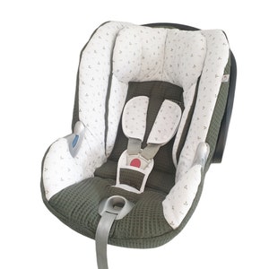 Pokrowiec na fotelik dziecięcy Cybex Aton Q od Atelier MiaMia