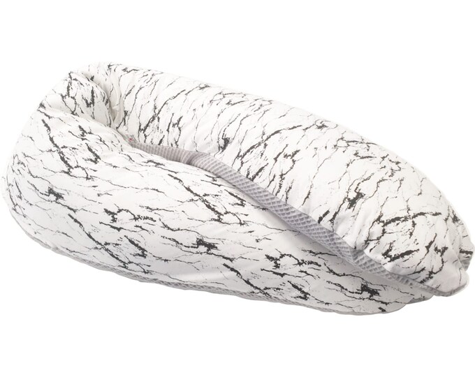Nursing pillow, cuddly pillow or just the marble cover from Atelier MiaMia