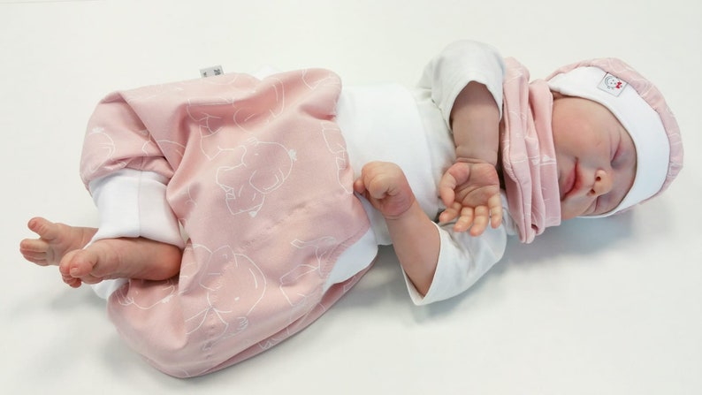 Atelier Miamia Pumphose individually or in Set Baby child designer limited Elephant pink