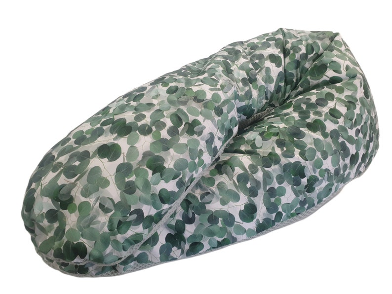 Nursing pillow, cuddly pillow or just a eucalyptus cover from Atelier MiaMia image 3