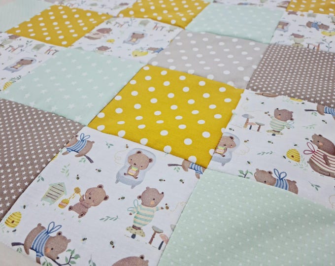 Atelier MiaMia Blankie Blanket Baby blanket coverlet
