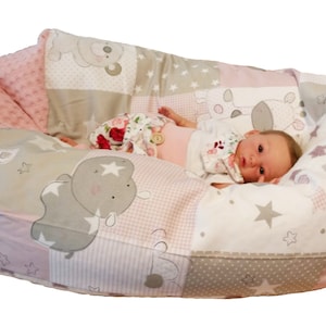 Kinder Sitzsack, Stabilisierungs Kissen Stoffwahl von Atelier MiaMia