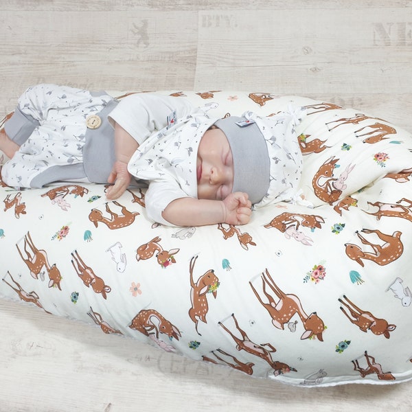 Nursing pillow, cuddly pillow or just a deer cover from Atelier MiaMia