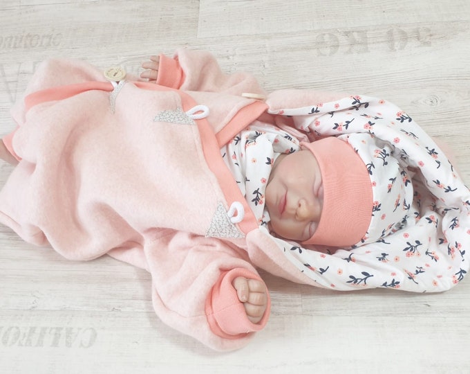 Organic cotton cuddly suit from Atelier MiaMia