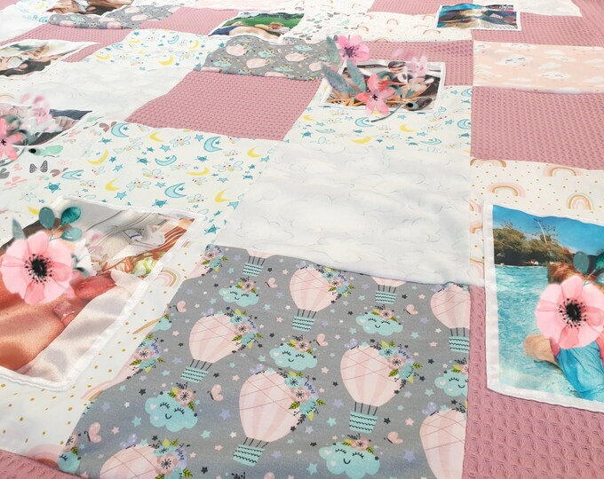 Photo blanket ***Cuddly blanket*** by Atelier MiaMia
