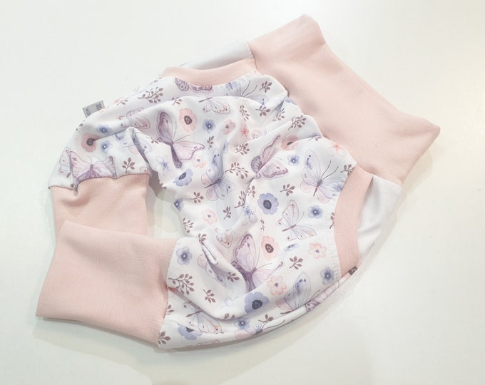 Pump pants individually or in a set of baby child designer butterflies from Atelier MiaMia