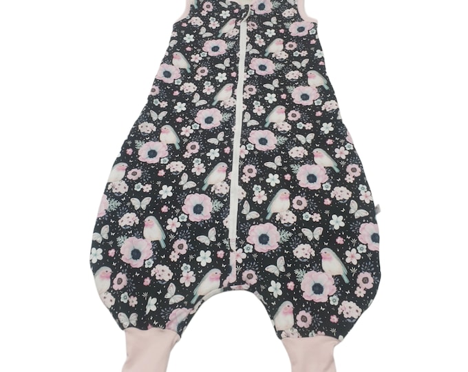 Atelier MiaMia *Mutzelpumper* Sleeping bag with feet, slumber bag, pucksack romper bag baby toddler size 50-104