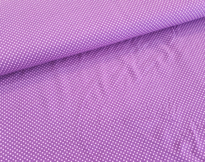 Cotton jersey purple pink from Atelier MiaMia