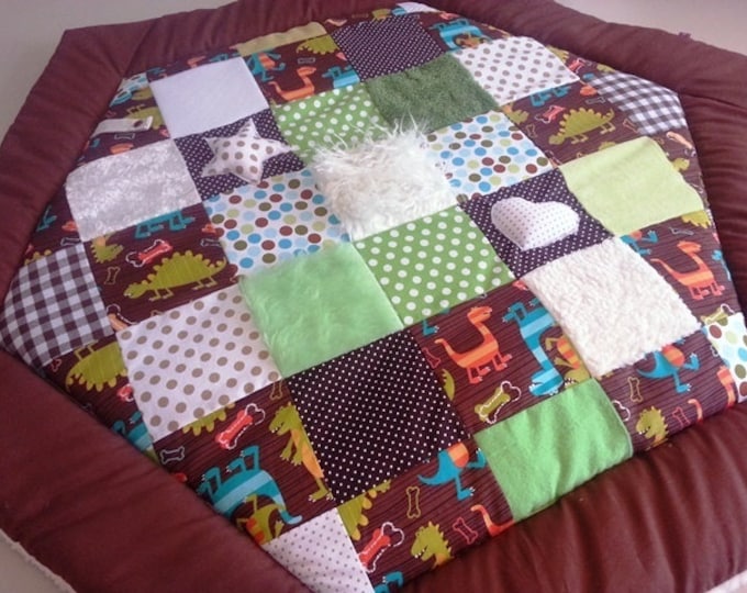 Cuddly and adventure blanket * 6 corner playpen from Atelier MiaMia
