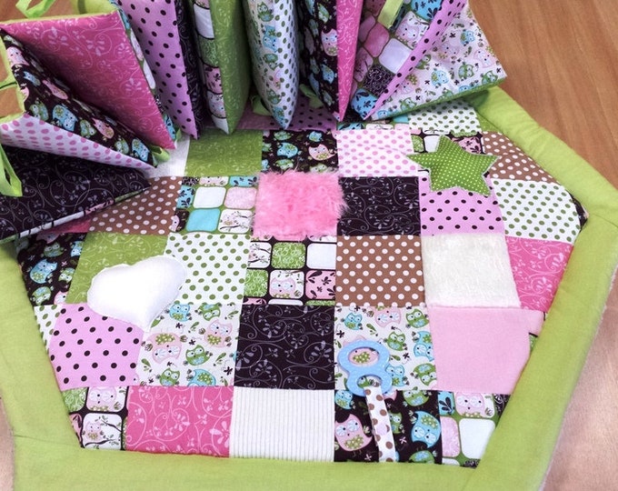 Cuddly and adventure blanket*** playpen from Atelier MiaMia