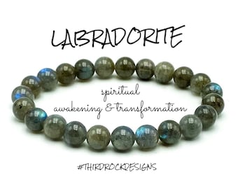 Labradorite Jewelry Gemstone Bracelet for Him AAA Labradorite Bracelet Gift Idea Crystal Bracelet Mens Bracelet
