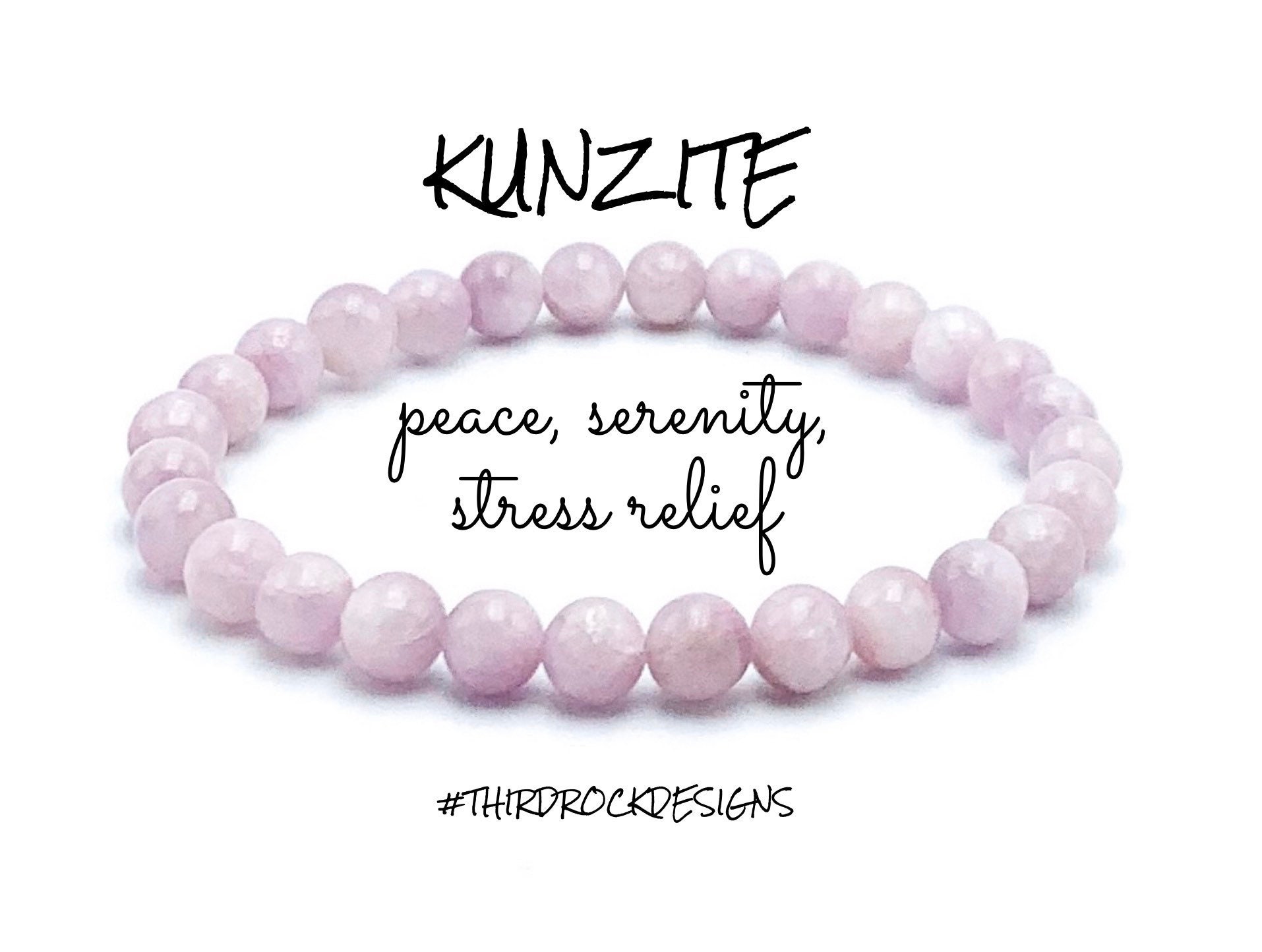 Beautiful Kunzite Bracelet Gemstone Bracelet Bracelets for Etsy