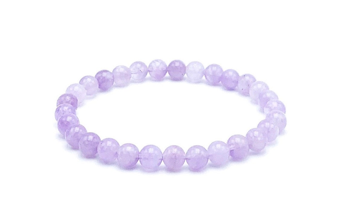 Beautiful Lavender Amethyst Bracelet Gemstone Bracelet | Etsy