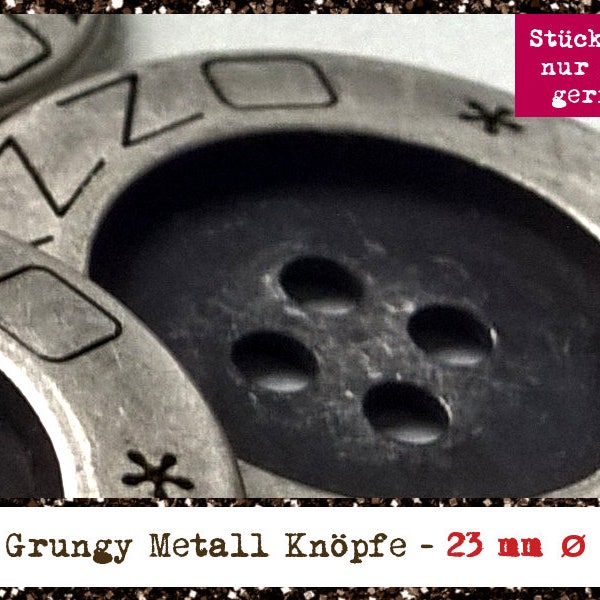 RAZZO Metall Knöpfe