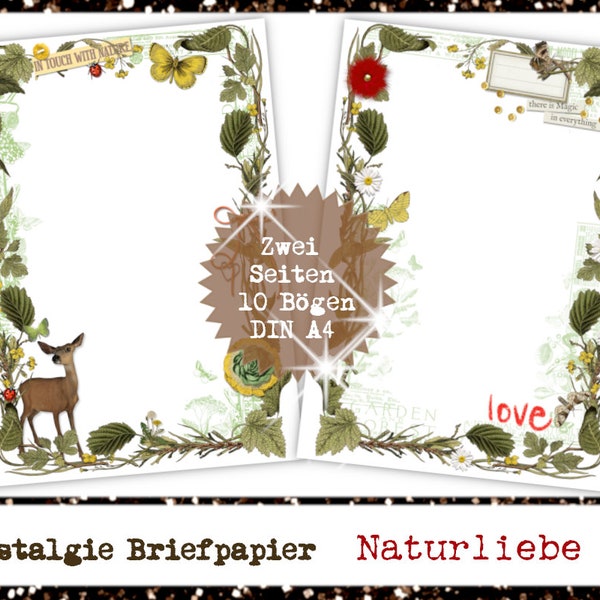 Naurliebe Briefpapier Set