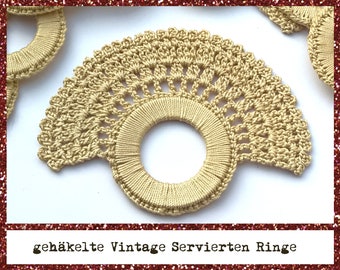 Vintage Crochet Serving Rings