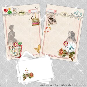 Briefpapier Set, Bohème LOVE, Nostalgie
