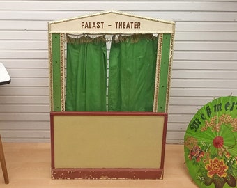 Kasperletheater Vintage Puppenspiel goldene 20er Jahre Bühne *Palast-Theater* Lebe Vintage mit pimp-factory.de