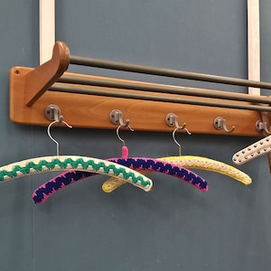 Wardrobe 50s hook bar with hat rack wall wardrobe *hang on harry* Live vintage with pimp-factory.de