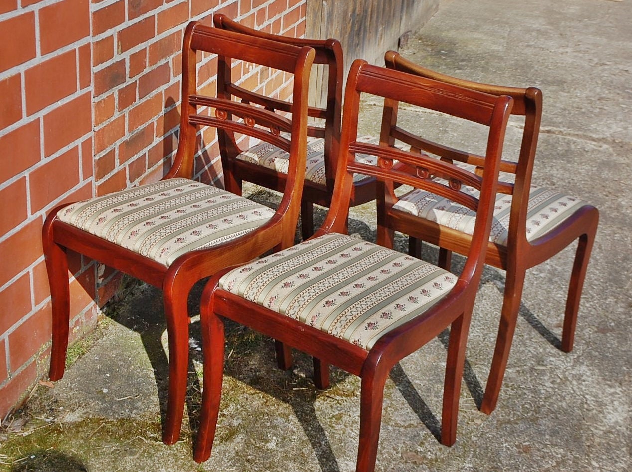 Dining Chair Vintage Kitchen Chair Chair Wood Office Chair Etsy