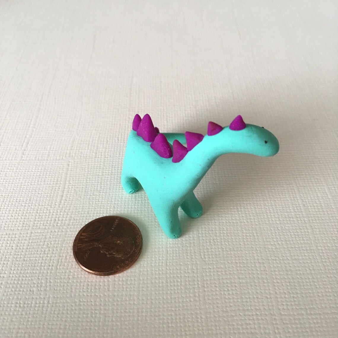 Cute Miniature Dinosaur Figurine Mini Dinosaur Sculpture Etsy