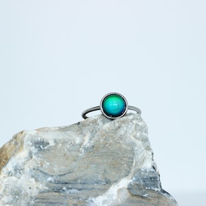 Sterling Mood Ring For Women Size 6