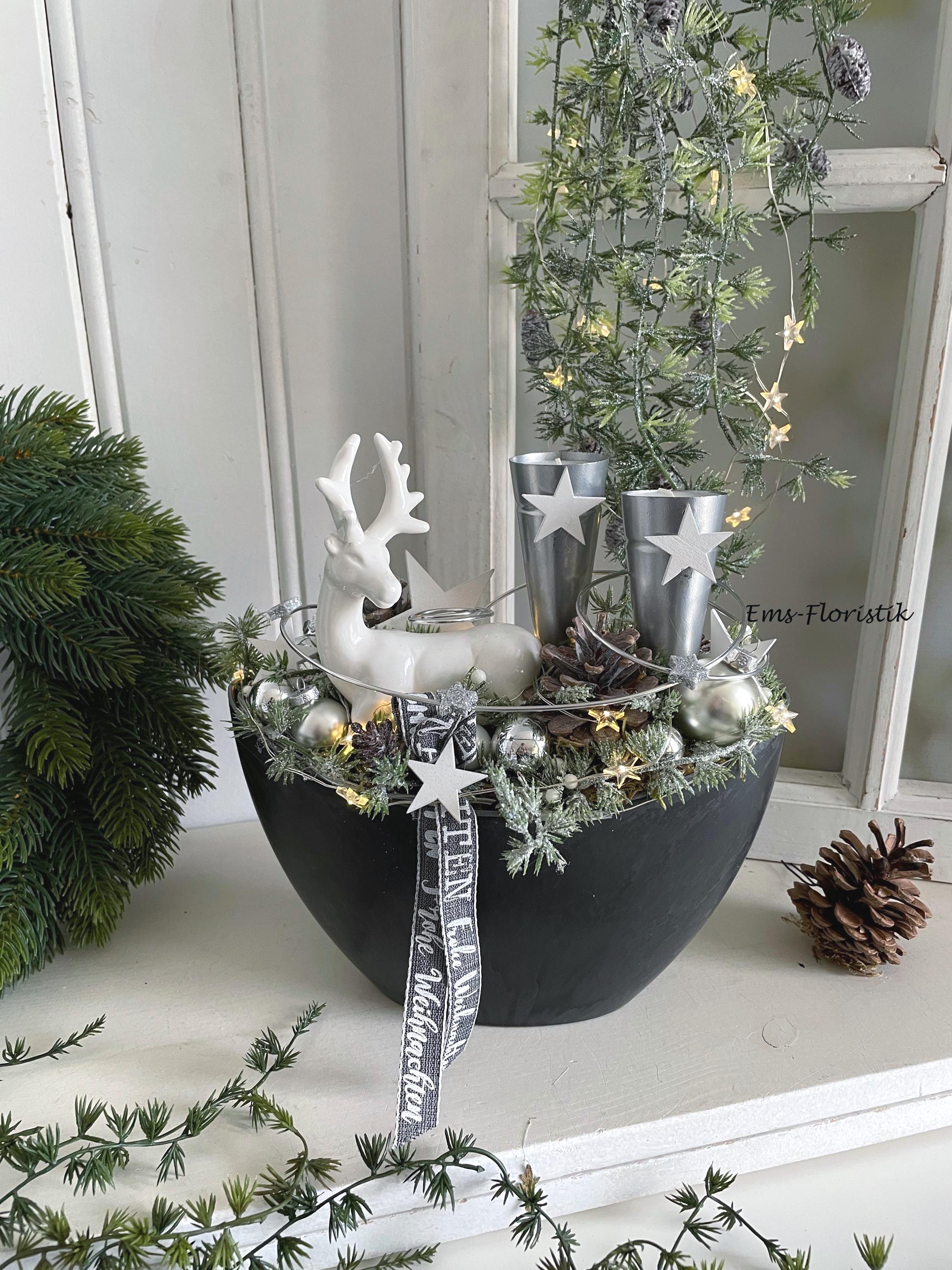 Künstlicher adventskranz