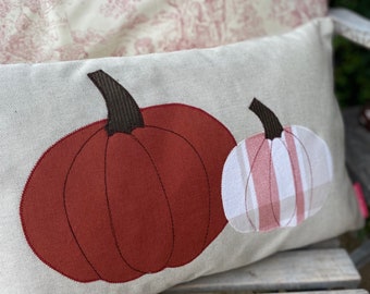 Autumn - Pillow - "Pumpkin" cotton, polyester 50x30, 40x60 kissenliebe_bygericke, beige, rust