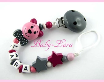 Pacifier chain with name