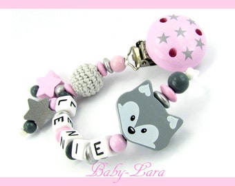 Pacifier chain with name