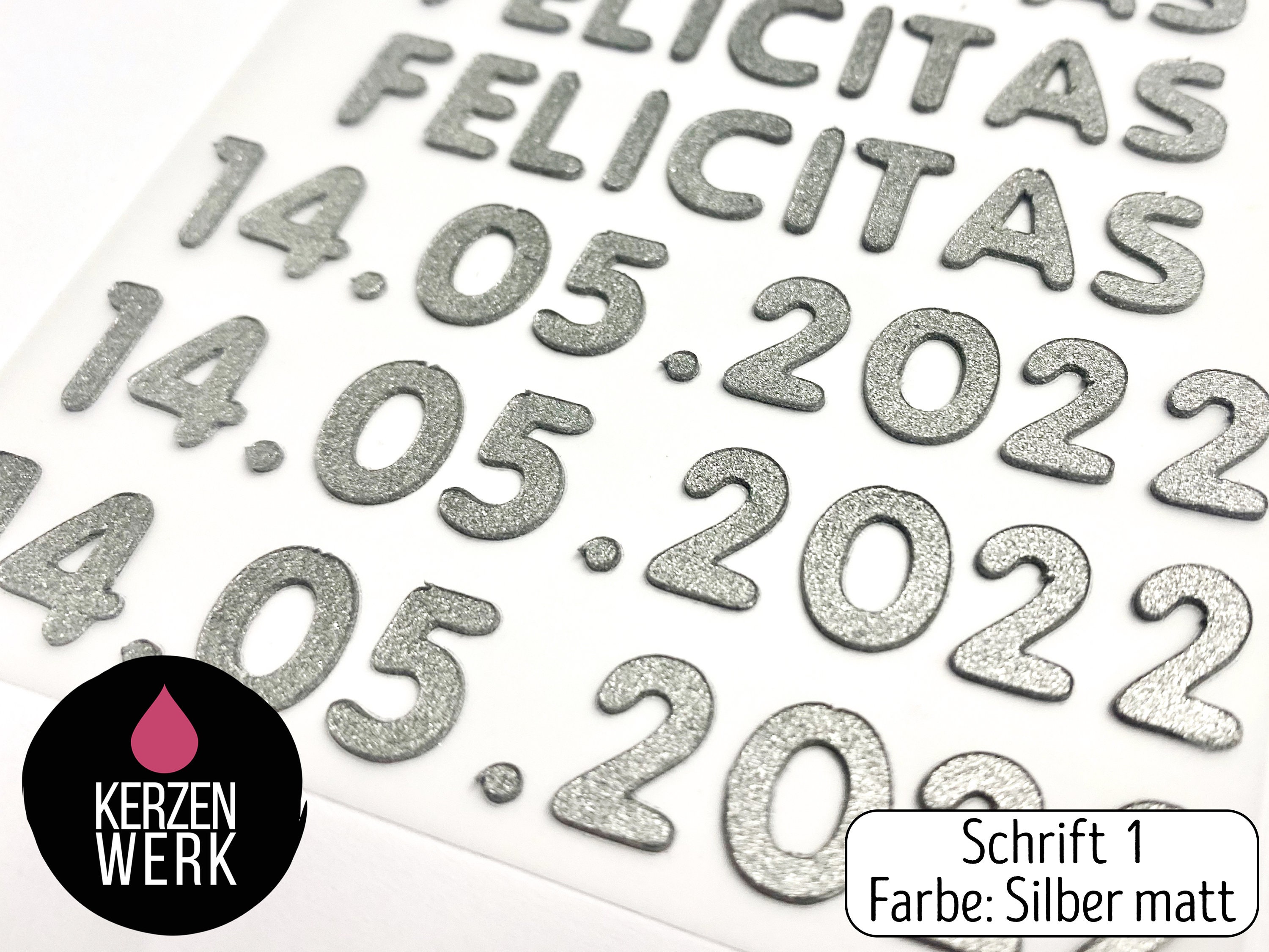 Opopark 12 Blätter Wachsbuchstaben für Kerzen, Buchstaben Aufkleber mit  Zahlen, Groß- und Kleinbuchstaben, Sticker Set für Kerzen Taufe Kommunion  Hochzeit DIY(Gold, Silber) : : Bürobedarf & Schreibwaren