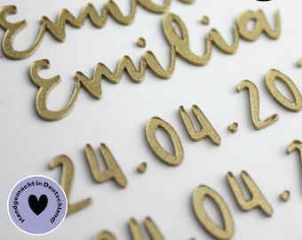 Wachsbuchstaben No.2 | Schreibschrift | Schrift Wachs | Wachsschrift